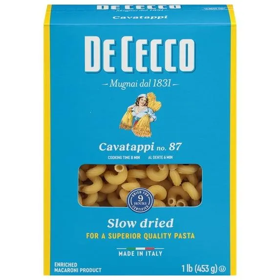 De Cecco Cavatappi No. 87 Pasta, 16 oz