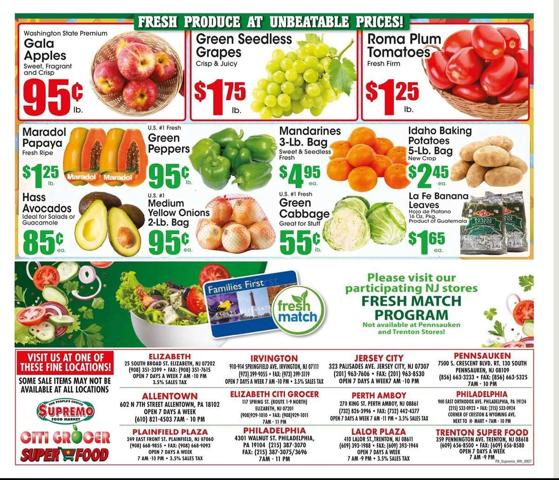 Weekly ad Supremo Foods Inc weekly ad from September 27 to October 31 2025 - Page 8