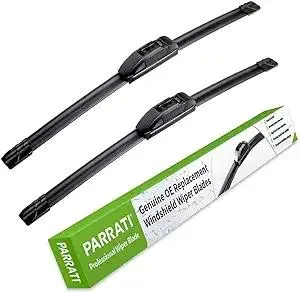 OEM QUALITY 26" + 22" PARRATI Premium All-Season Windshield Wiper Blades (Set of 2)