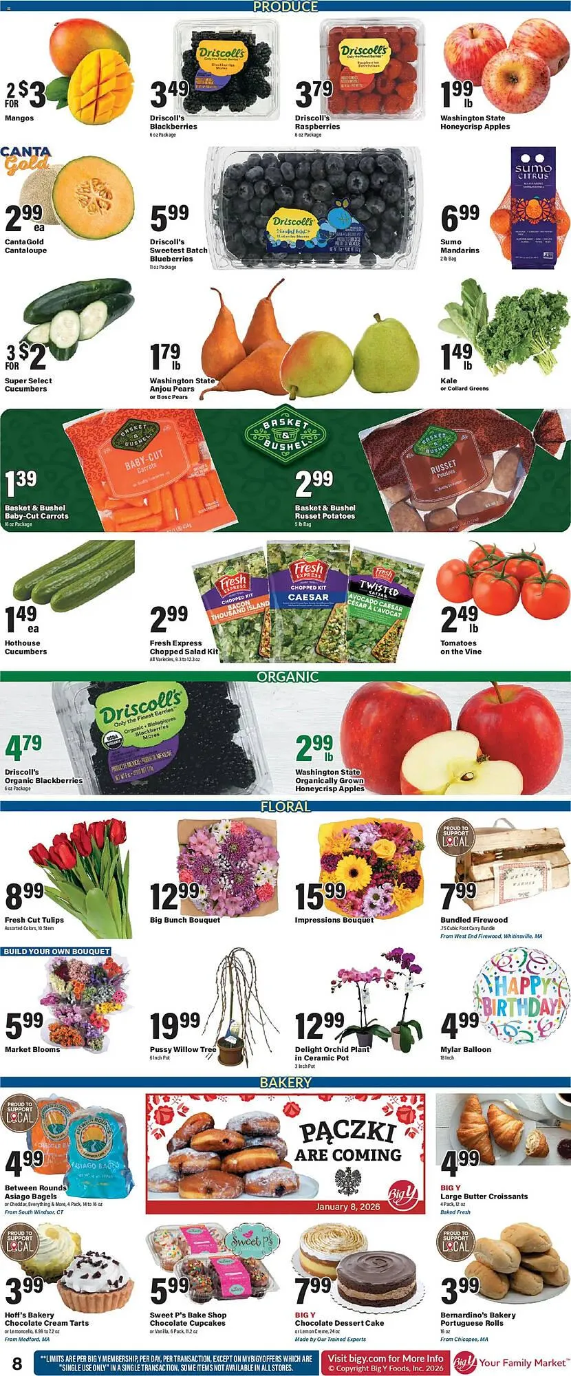 Weekly ad Big Y flyer from January 1 to January 8 2026 - Page 12