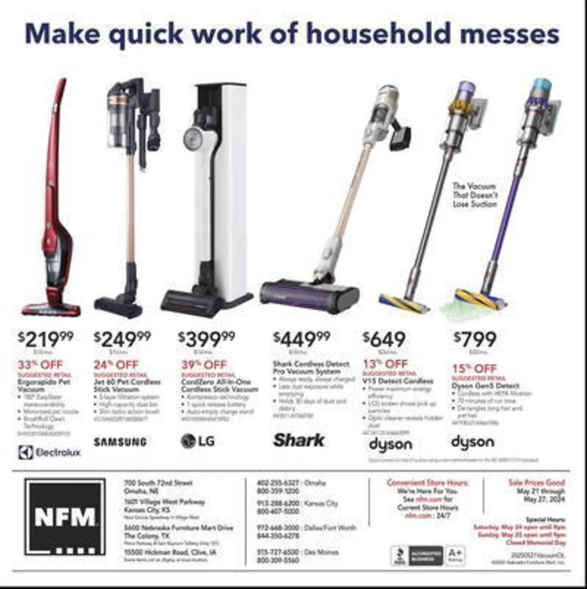Weekly ad Nebraska Furniture Mart Weekly Ad from May 21 to May 27 2025 - Page 4