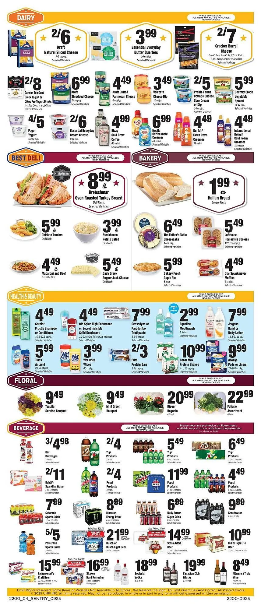 Weekly ad Sentry weekly ad from September 22 to September 28 2025 - Page 4