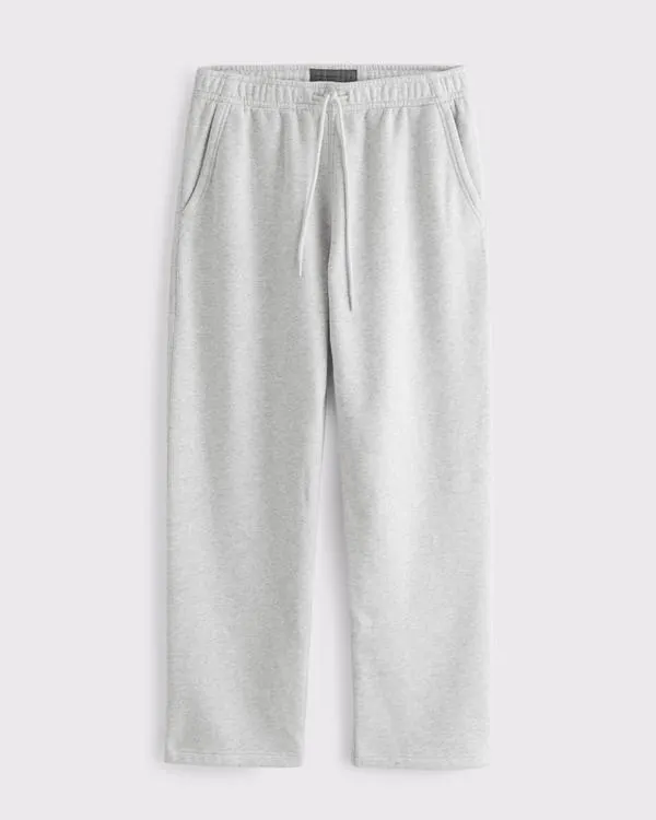 Essential Straight Open-Hem Sweatpant