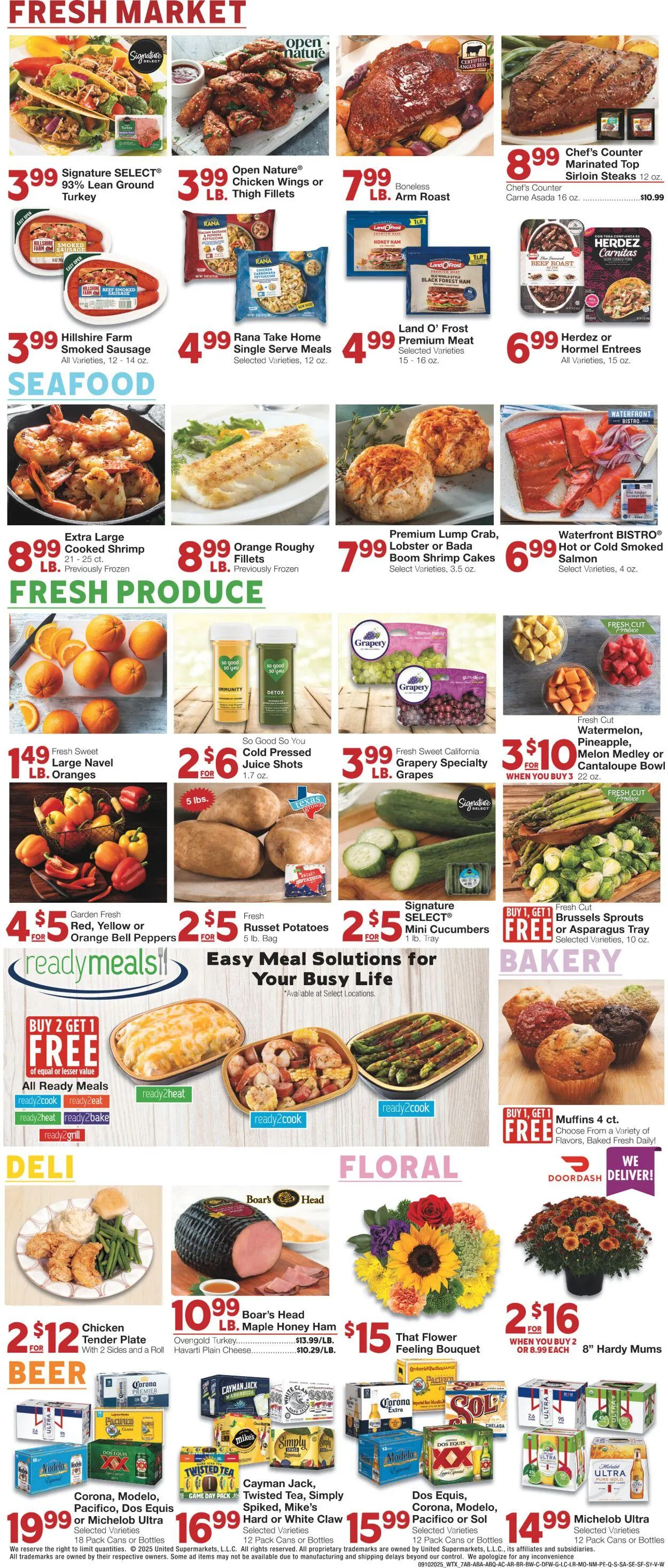 Weekly ad United Supermarkets Current weekly ad from September 9 to September 16 2025 - Page 7