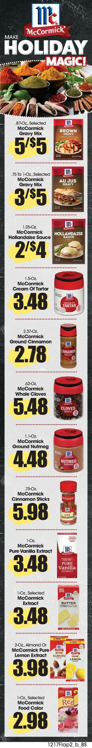 Weekly ad Food King Current weekly ad from December 17 to December 23 2025 - Page 7