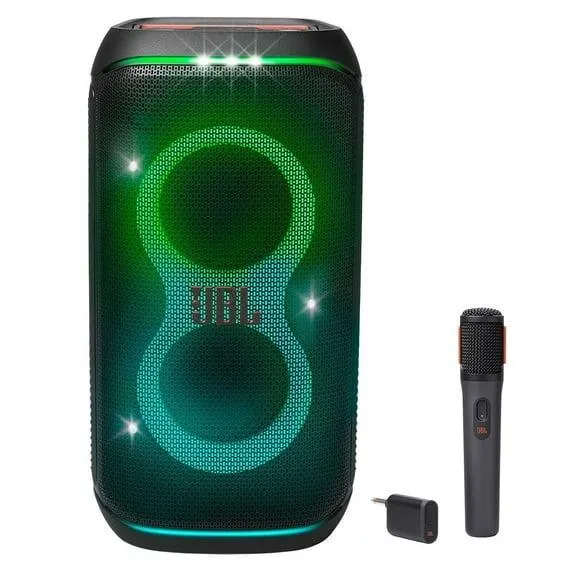 Open Box JBL PartyBox Club 120 Portable Party Speaker with Wireless Microphone