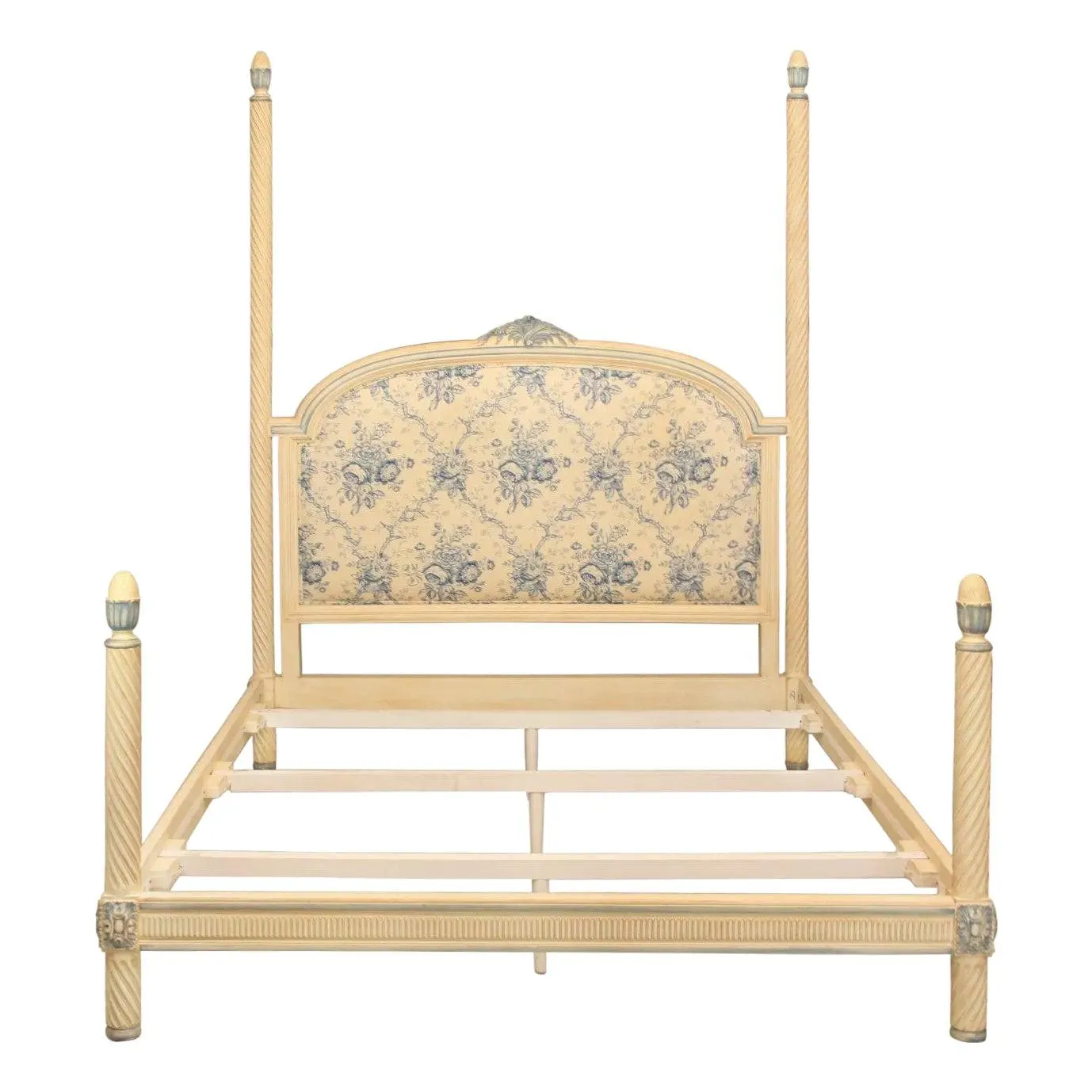 Holly Hunt French Provincial Style Queen Size Bed Frame