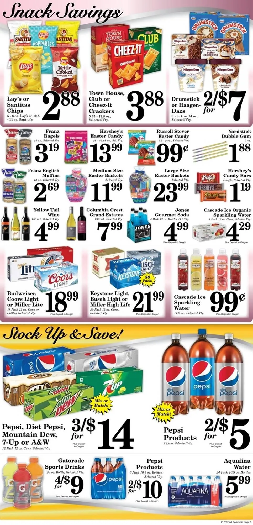 Weekly ad Harvest Foods ad from March 27 to April 2 2024 - Page 3