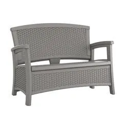 Backyard Creations® Naples Nook Gray Patio Loveseat
