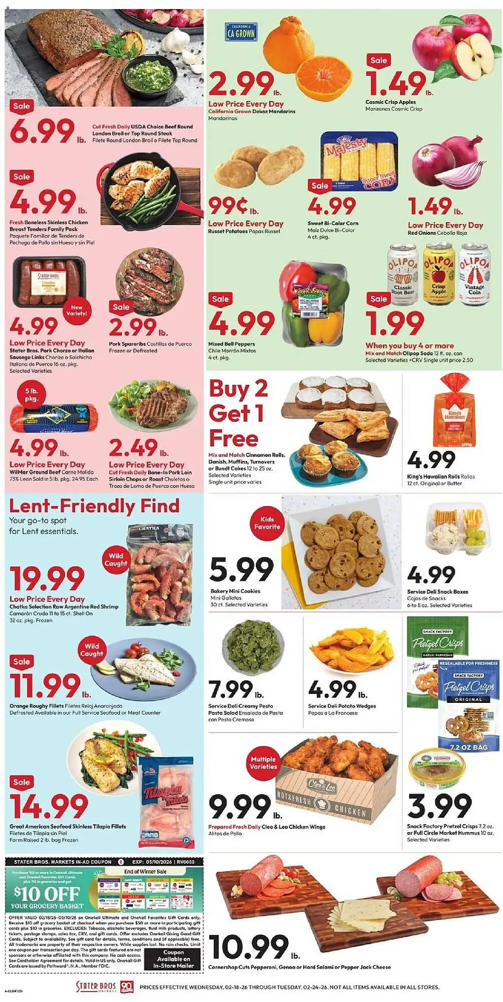 Weekly ad Stater Bros weekly ad from February 18 to February 24 2026 - Page 4