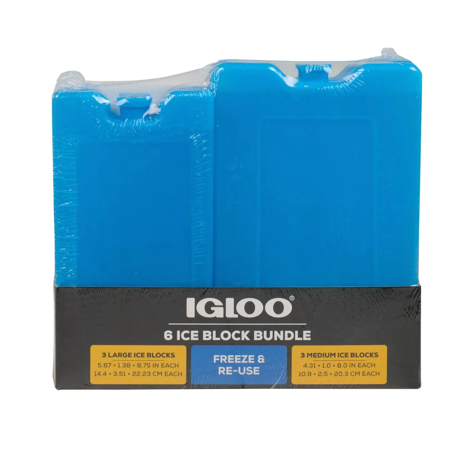 Igloo 6 pk. Reusable Ice Block Bundle