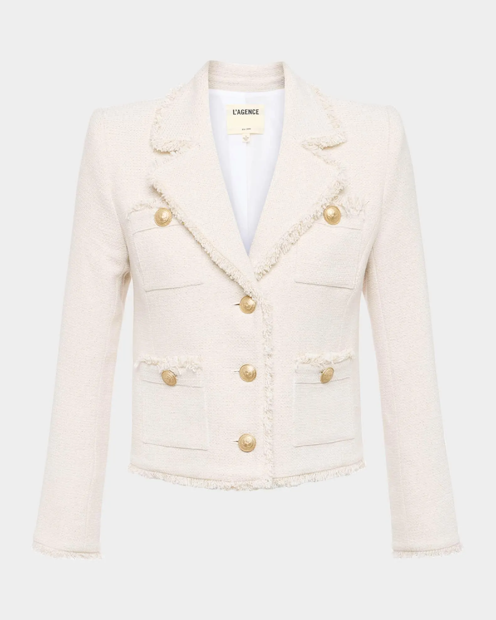 Sylvia Metallic Tweed Jacket