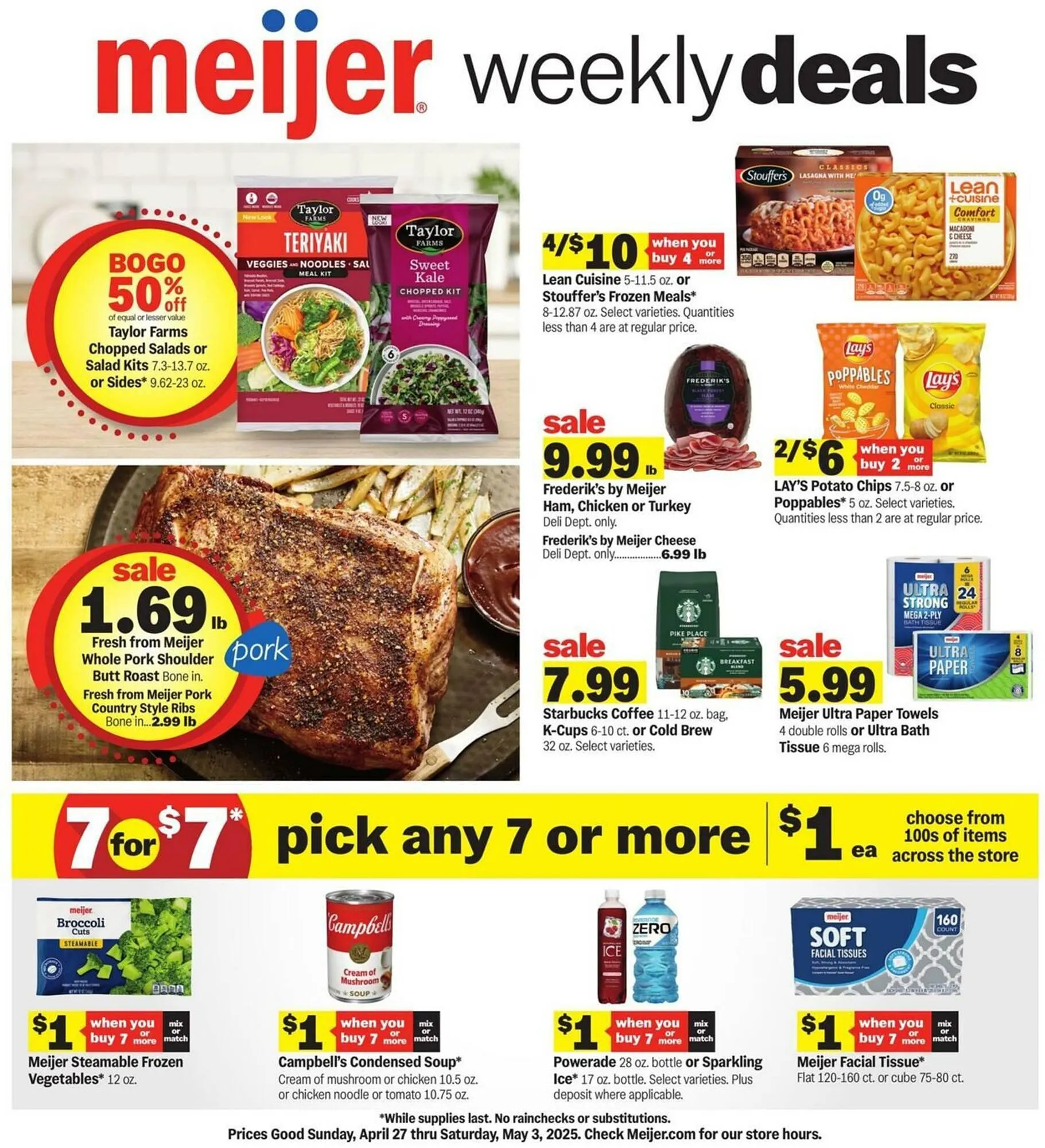 Weekly ad Meijer Weekly Ad from April 27 to May 11 2025 - Page 1