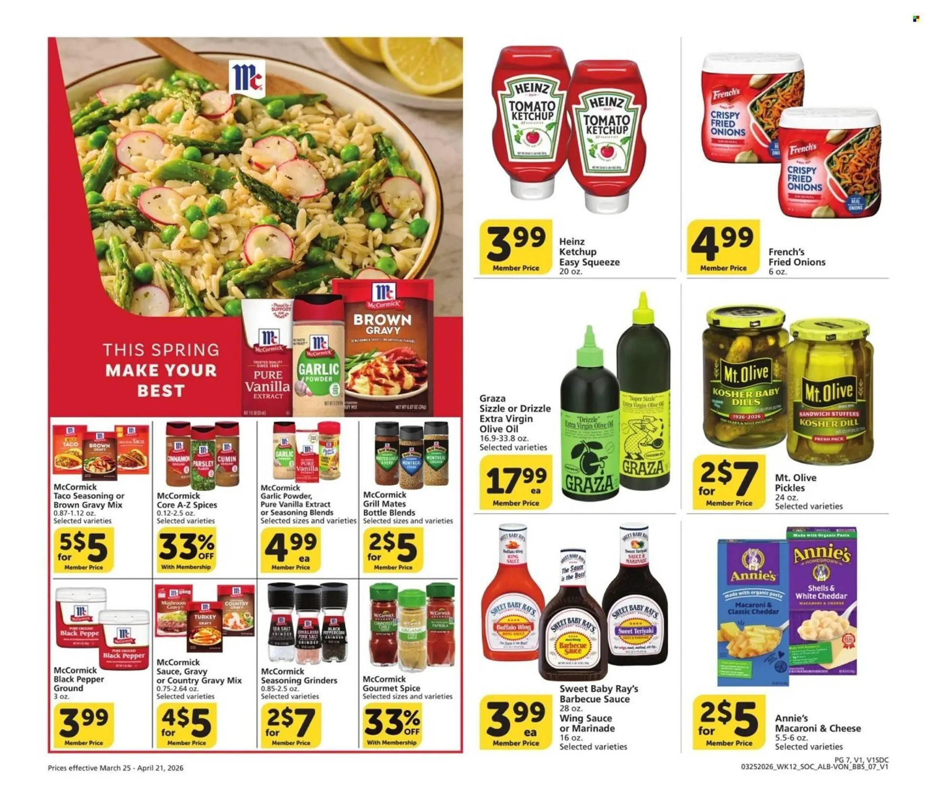 Weekly ad Albertsons weekly ad from March 25 to April 21 2026 - Page 7