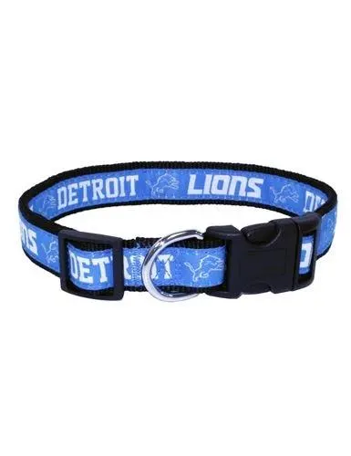 Pets First NFL Collar Detroit Lions, Large