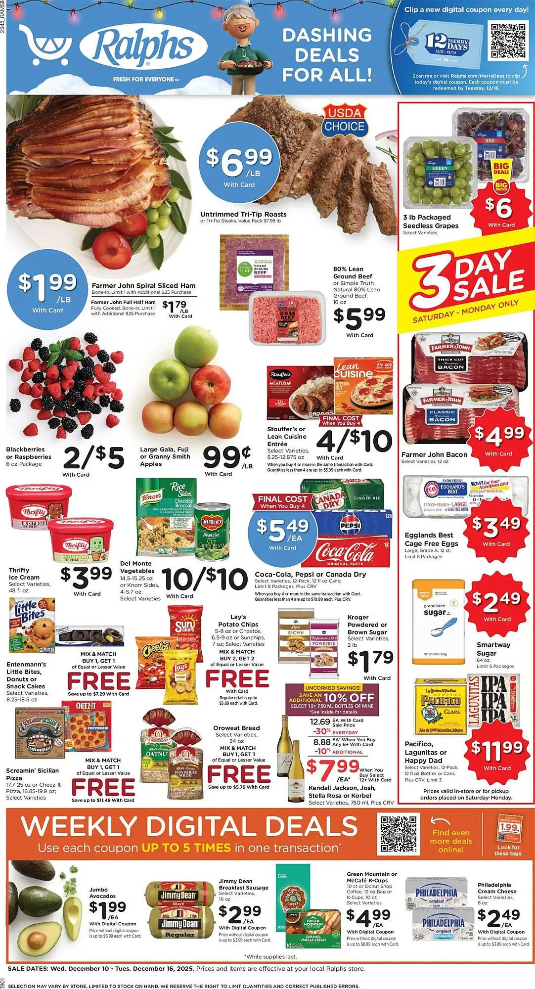 Weekly ad Ralphs weekly ad from December 10 to December 16 2025 - Page 1