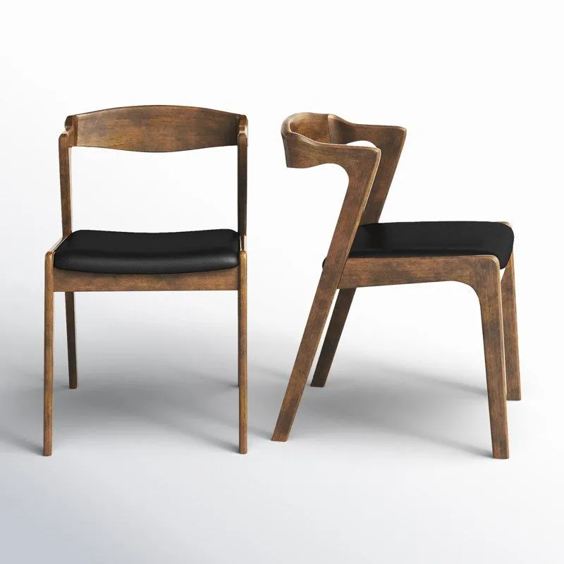 Pu Black Sharon Chair