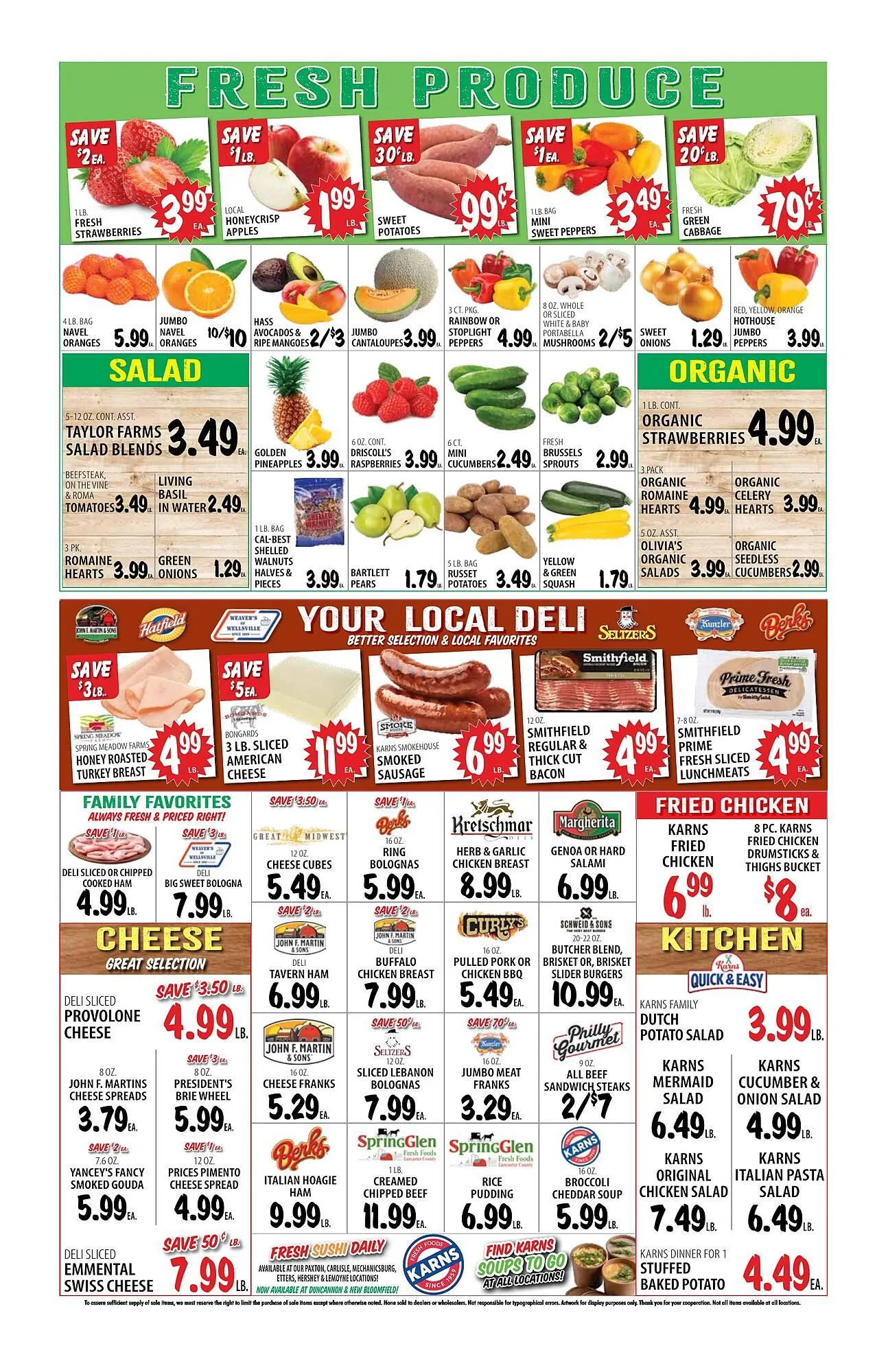 Weekly promotion Karns weekly ad spanning from April 8 to April 13 2026 - Page 4 for Catalogue 365