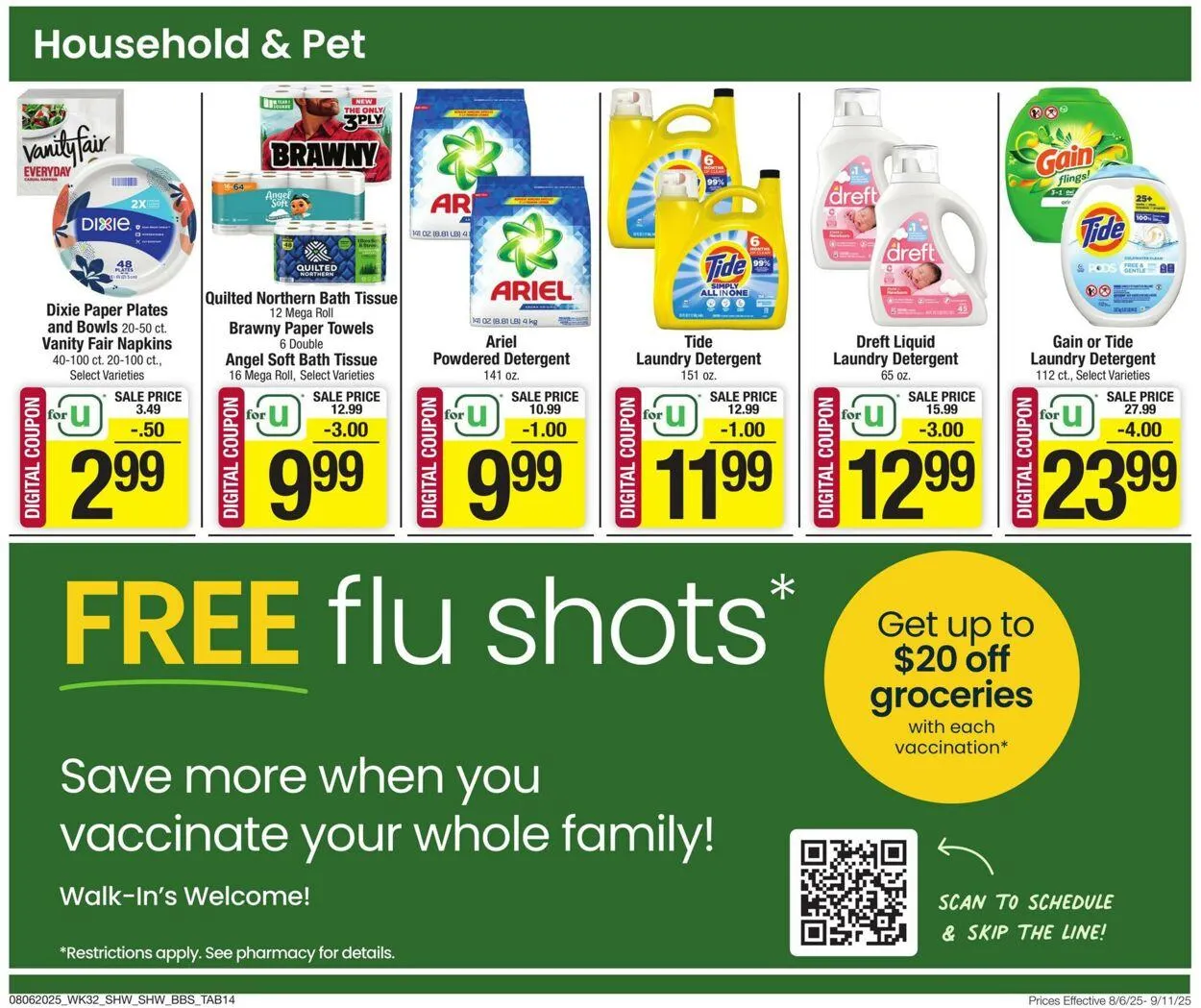 Weekly ad Shaws from August 6 to September 11 2025 - Page 14