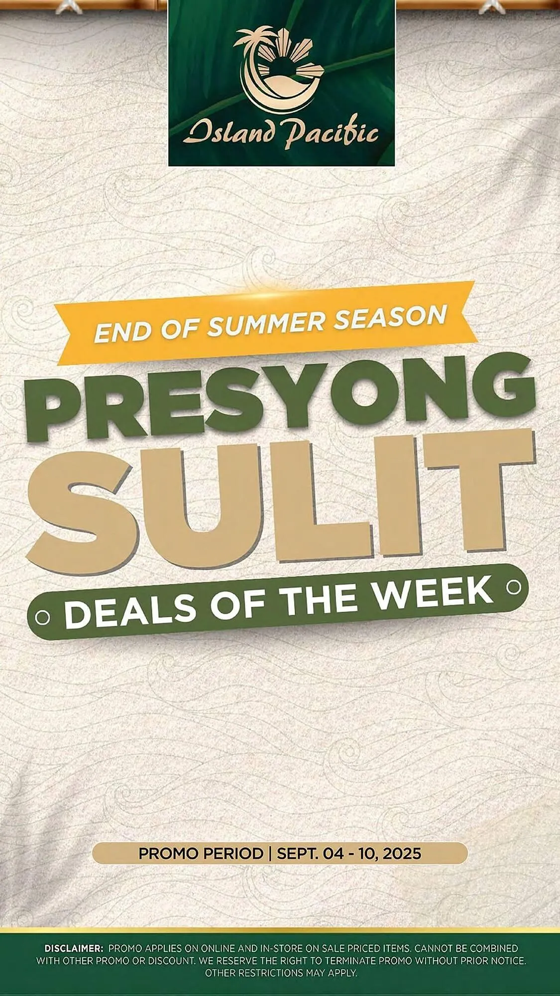 Weekly ad Island Pacific Market weekly ad from September 7 to September 10 2025 - Page 1