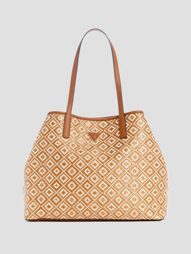 Vikky Straw Tote Set