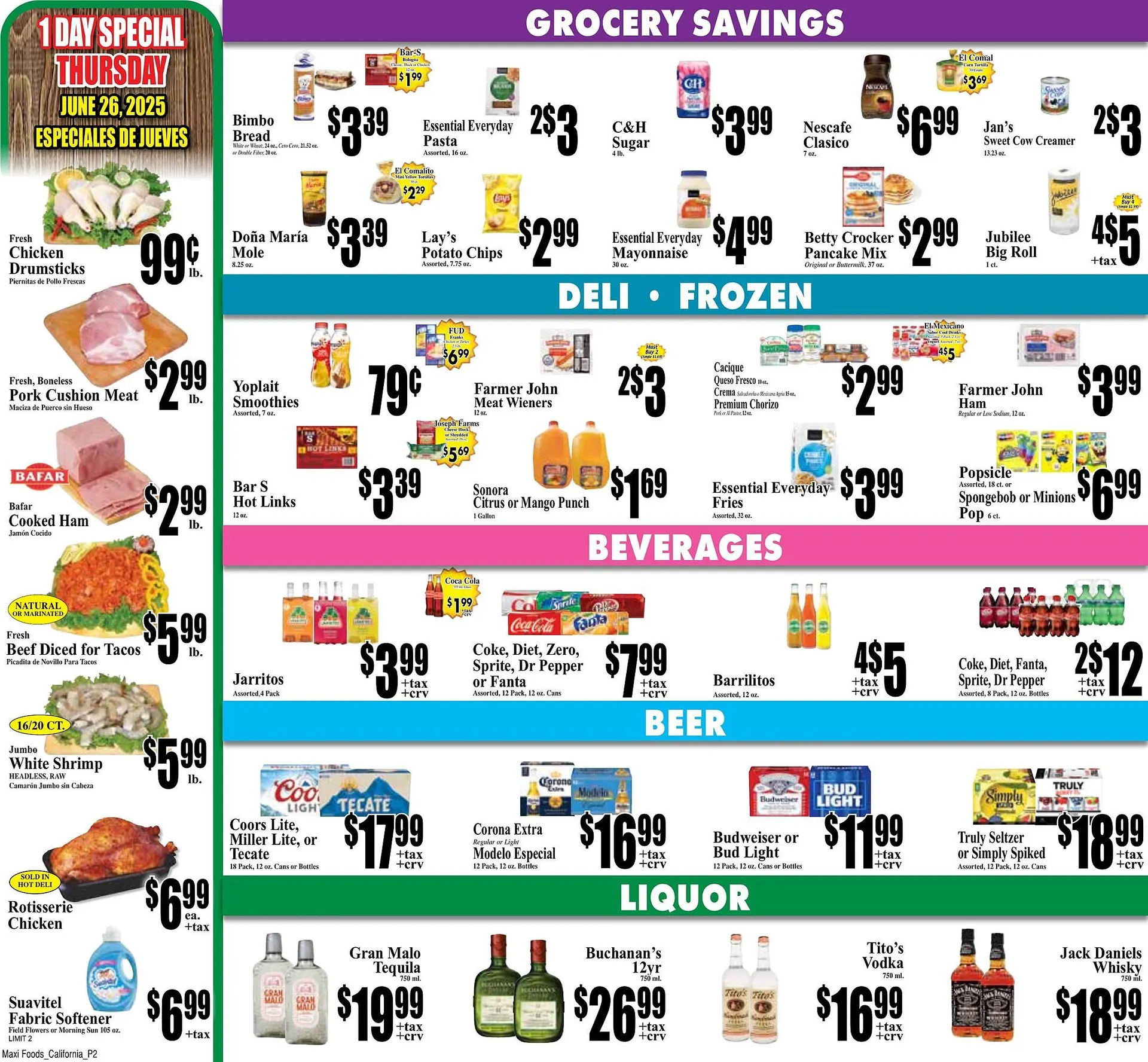 Weekly ad Maxi Foods Weekly Ad from June 25 to July 1 2025 - Page 2