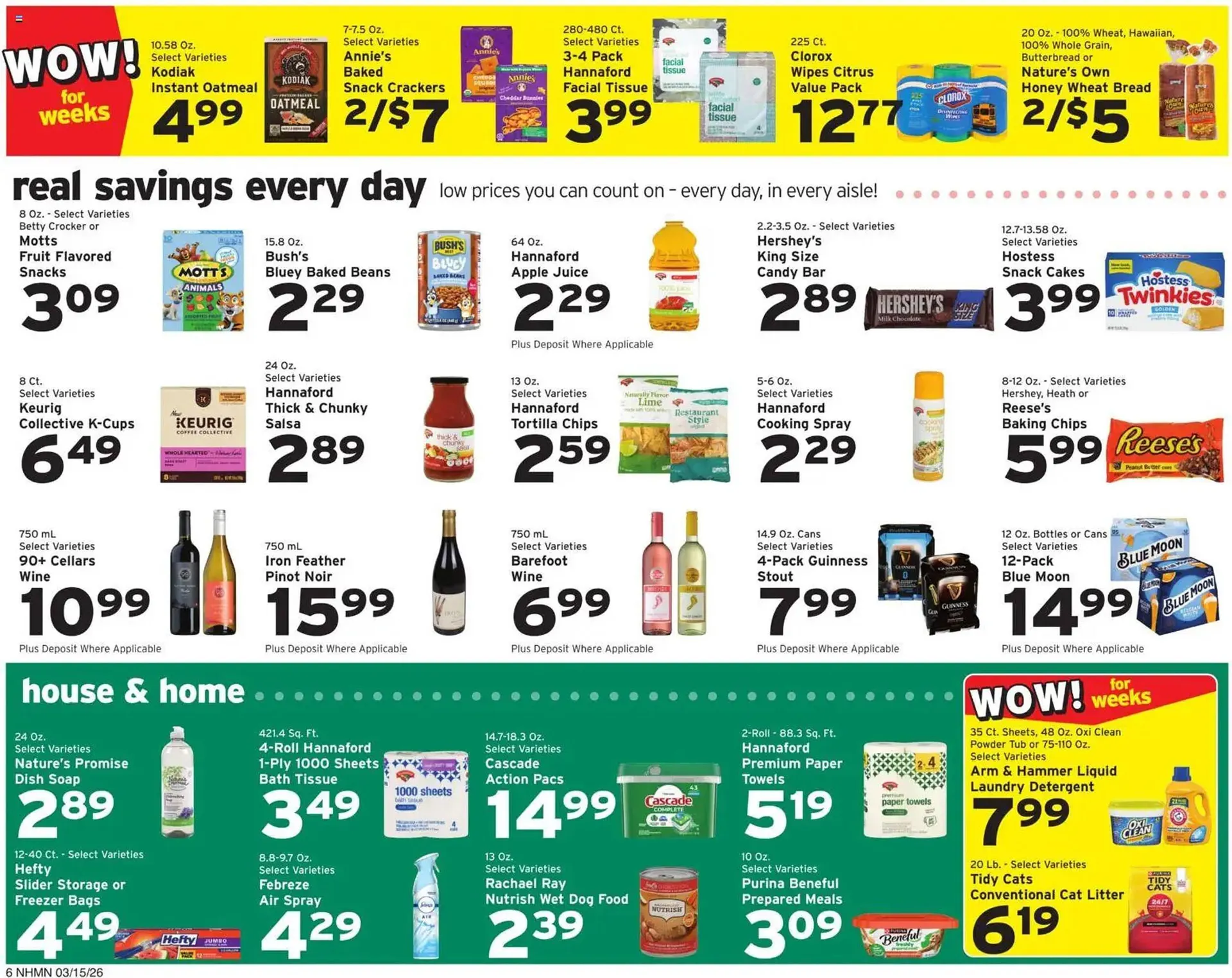 Weekly ad Hannaford flyer from March 15 to March 21 2026 - Page 6