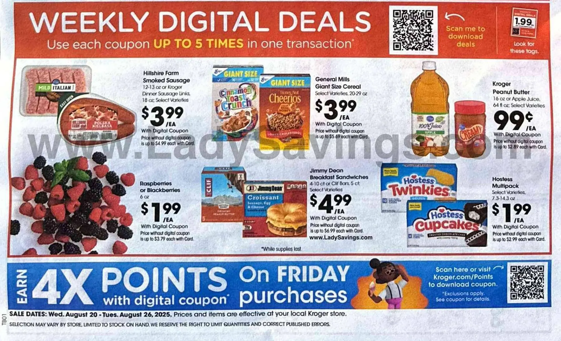Weekly ad Kroger Weekly Ad from August 20 to August 26 2025 - Page 2