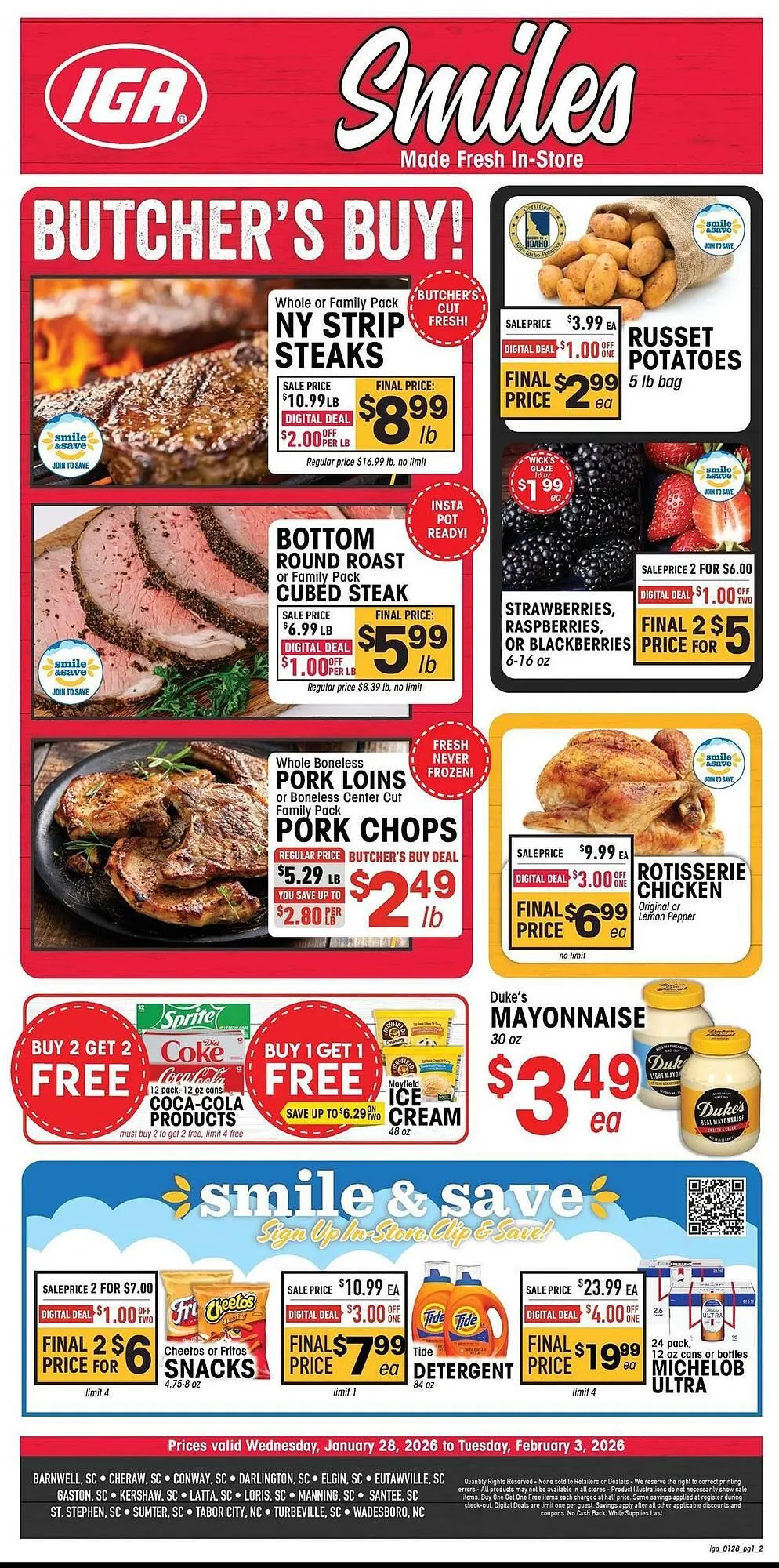 IGA weekly ad - 1