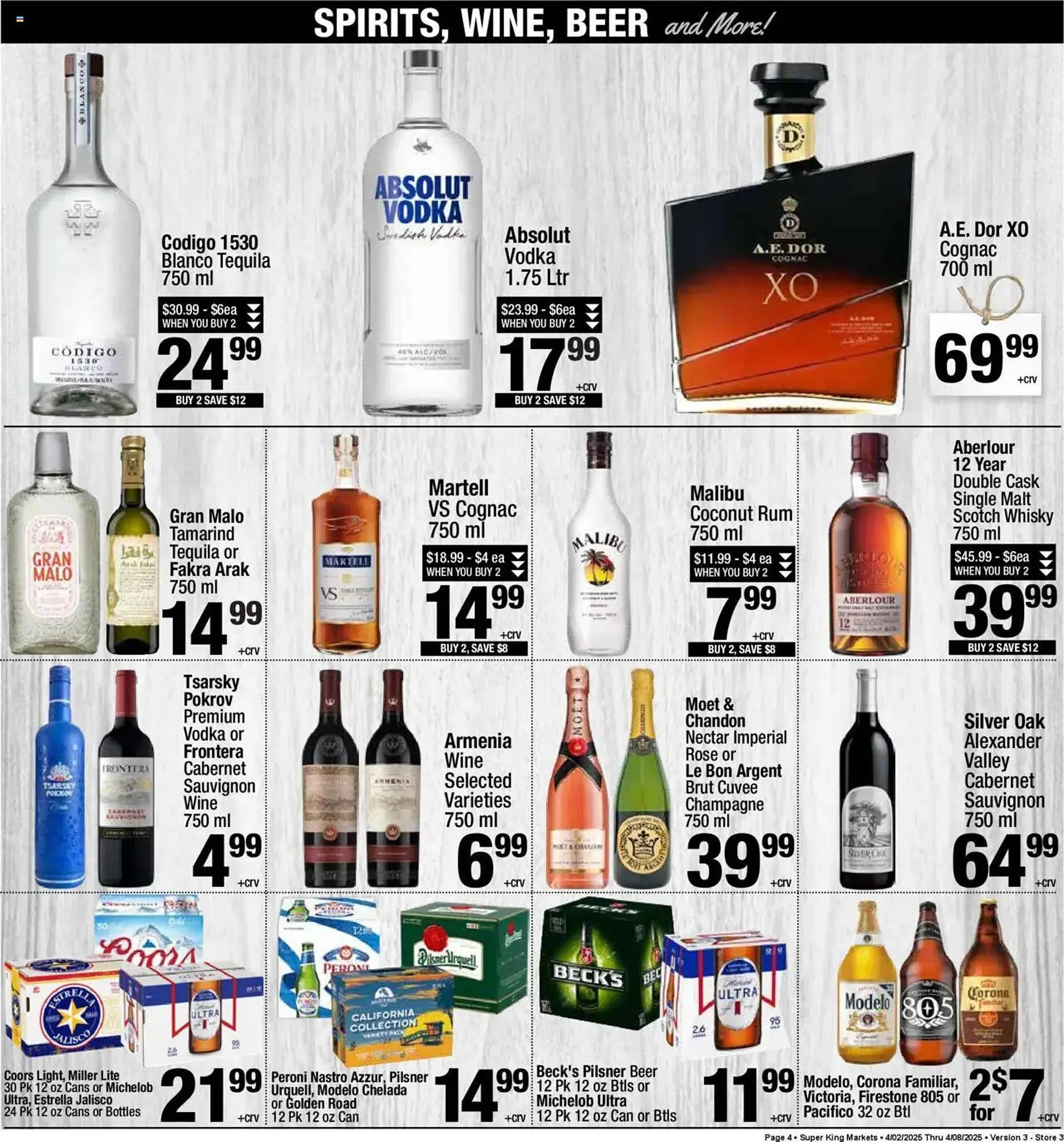 Weekly ad Super King Markets Weekly Ad from April 2 to April 8 2025 - Page 4
