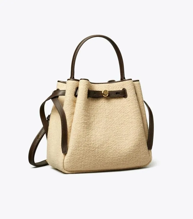 ROMY CANVAS BUCKET BAG