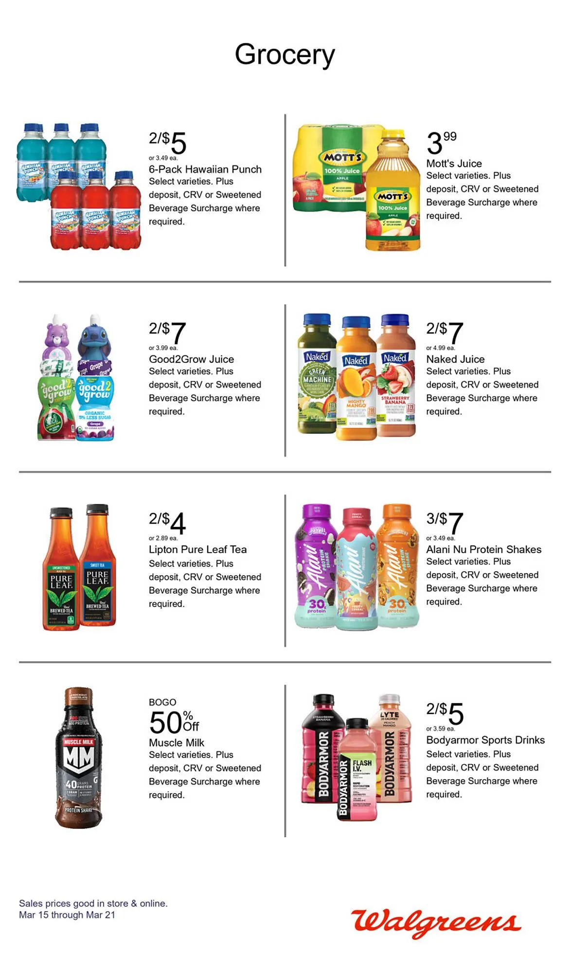 Weekly promotion Walgreens weekly ad spanning from March 15 to March 21 2026 - Page 44 for Catalogue 365