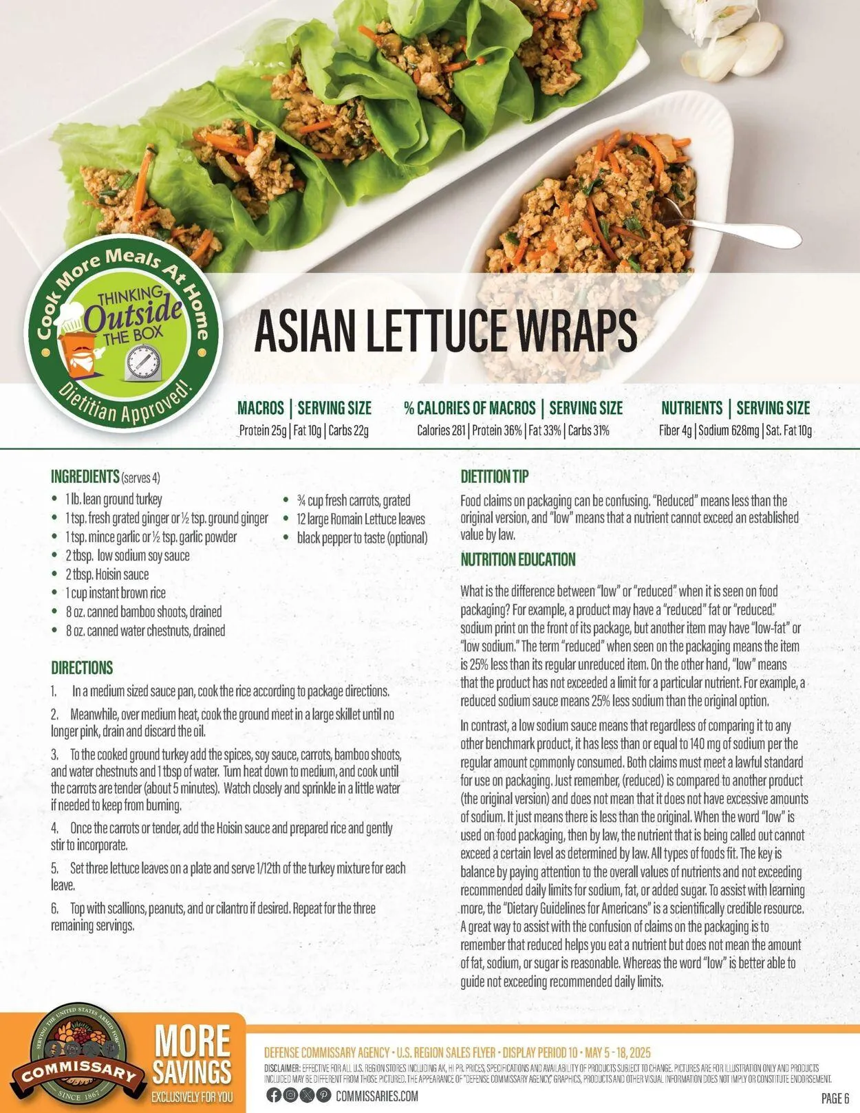 Weekly ad Commissary - Fort Irwin from May 12 to May 25 2025 - Page 6