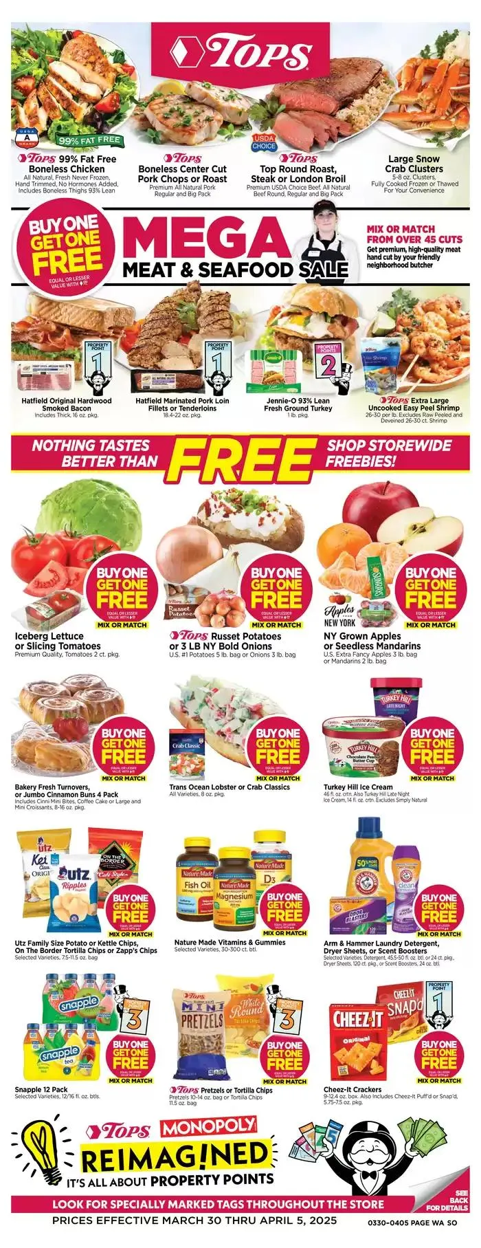 Weekly ad Top deals for all customers from March 30 to April 5 2025 - Page 1