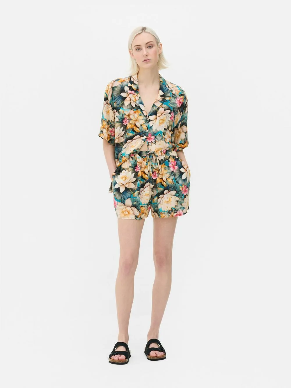 Printed Beach Shorts