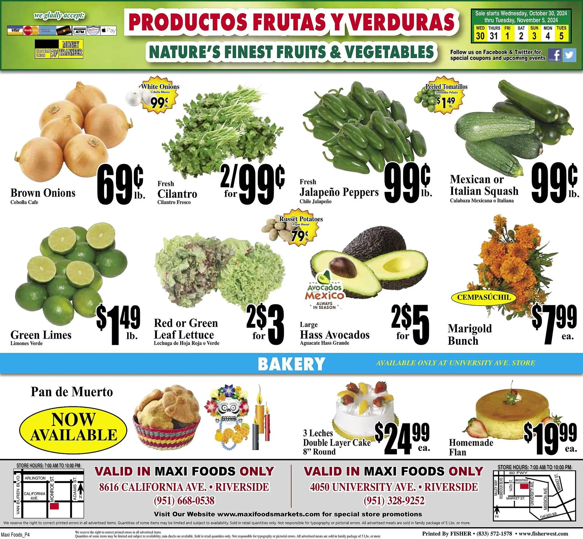 Weekly ad Maxi Foods Weekly Ad from October 30 to November 5 2024 - Page 4