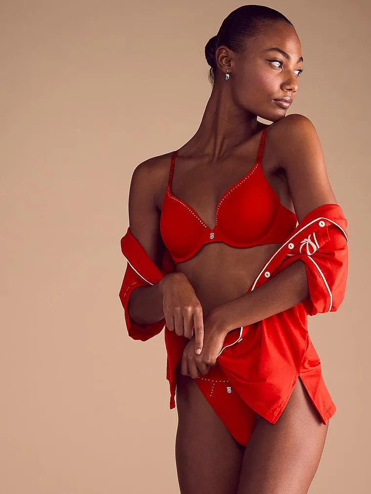 Shine-Trim Lightly Lined Full-Coverage Bra