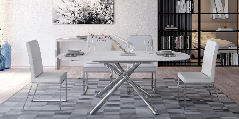 Leandro Dining Chair White