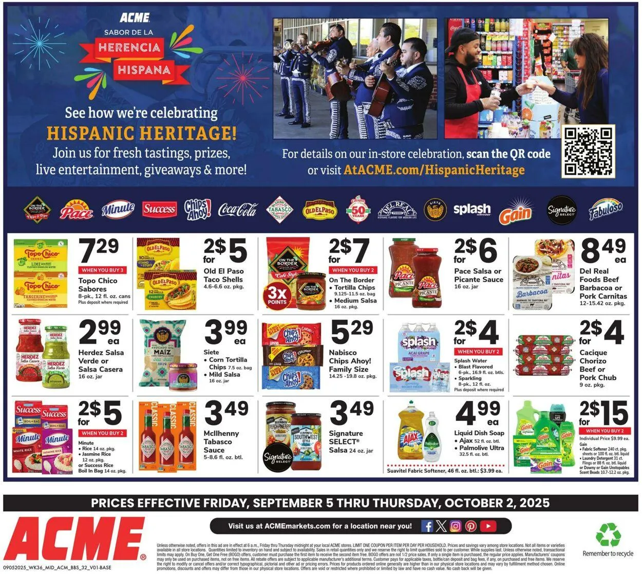 Weekly ad Acme Current weekly ad from September 5 to October 2 2025 - Page 32