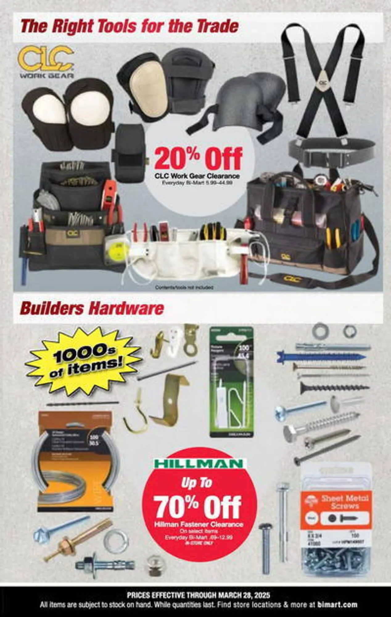 Weekly ad Bi-Mart Weekly Ad from March 25 to April 7 2025 - Page 24