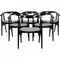 GE-525 Chairs by Hans Wegner, Set of 6