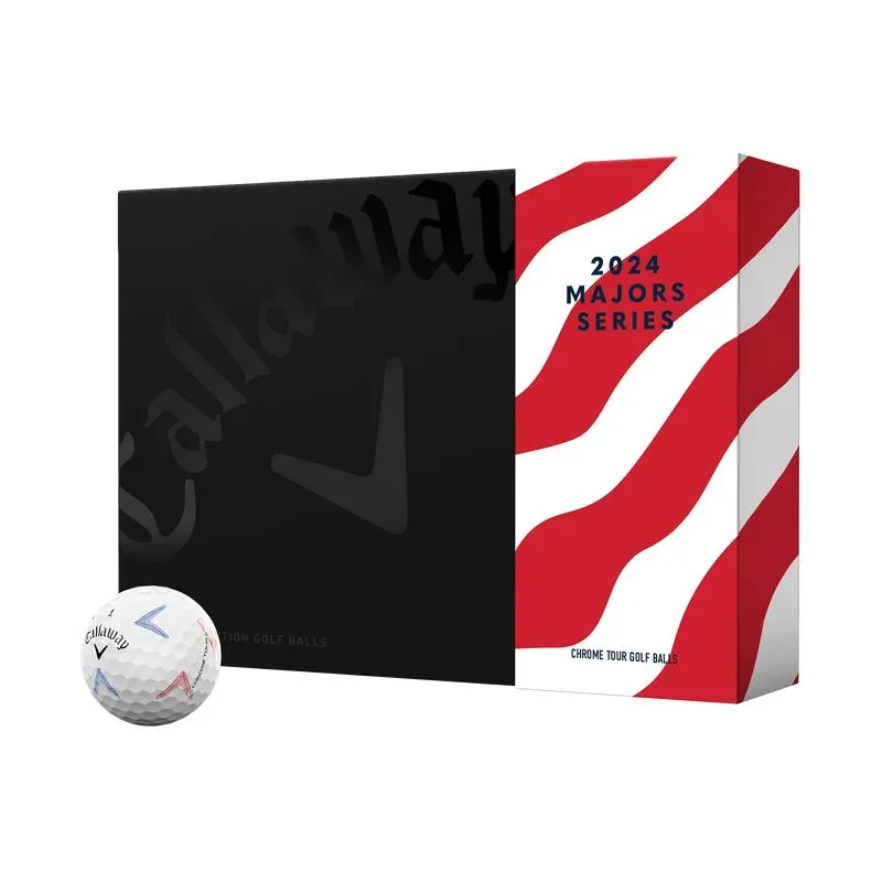 Chrome Tour Major Series: June Major Golf Balls