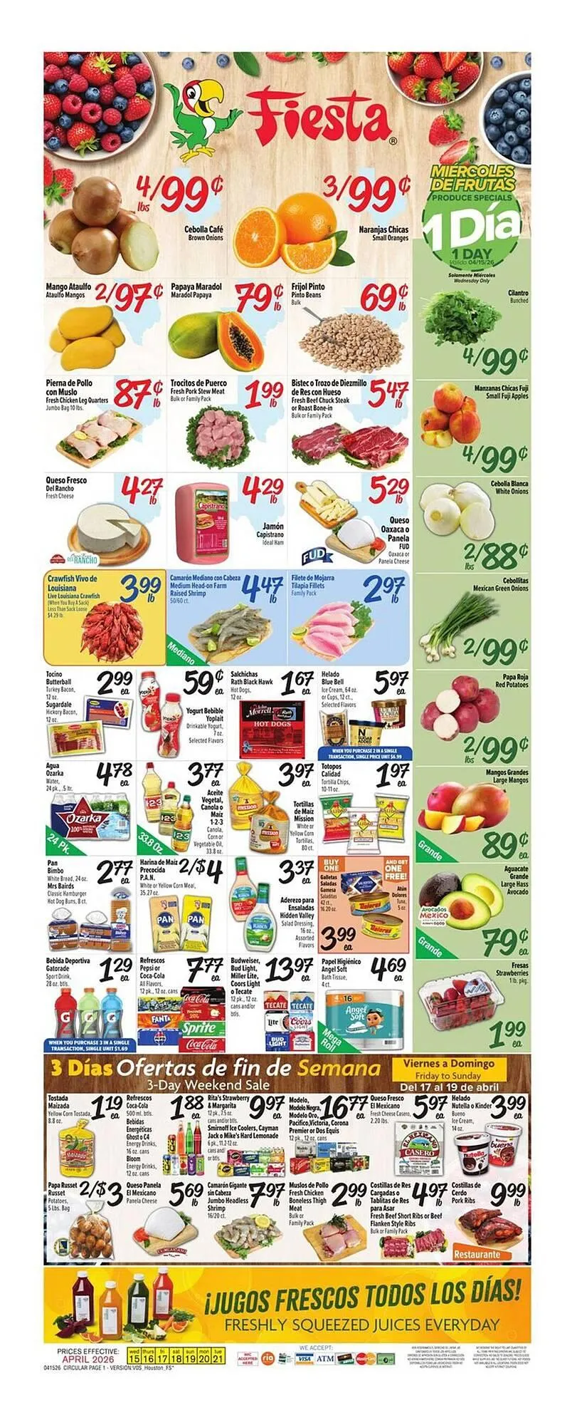 Fiesta Mart weekly ad - 1
