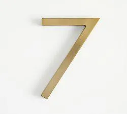 Modern Farmhouse House Numbers