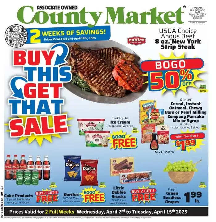 County Market Weekly ad - 1