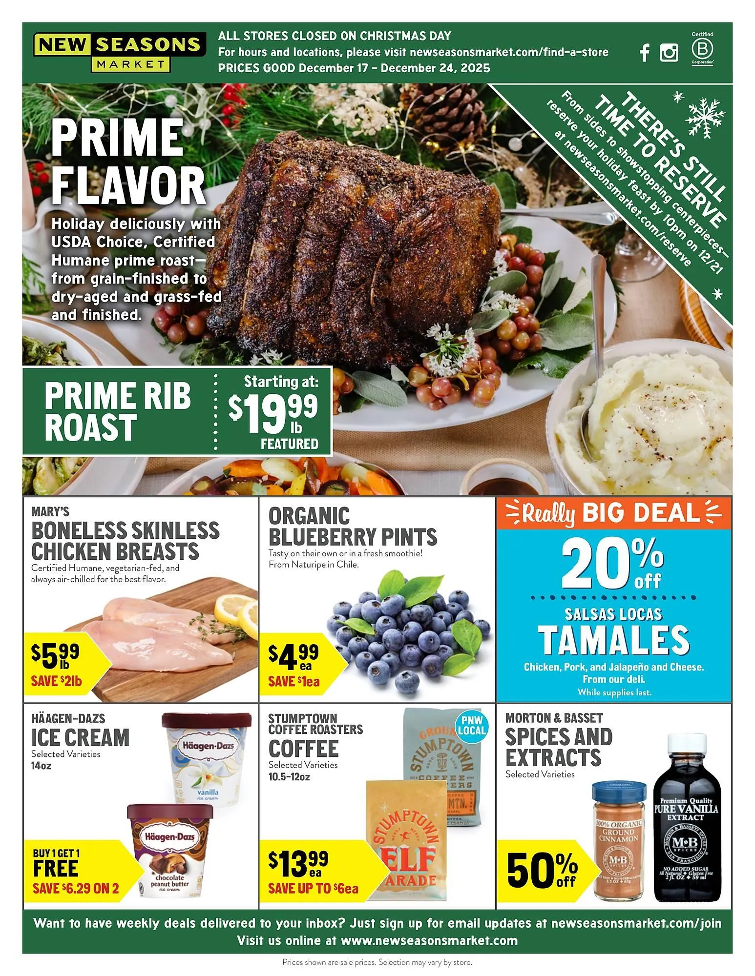 Weekly ad New Seasons Market weekly ad from December 17 to December 24 2025 - Page 1