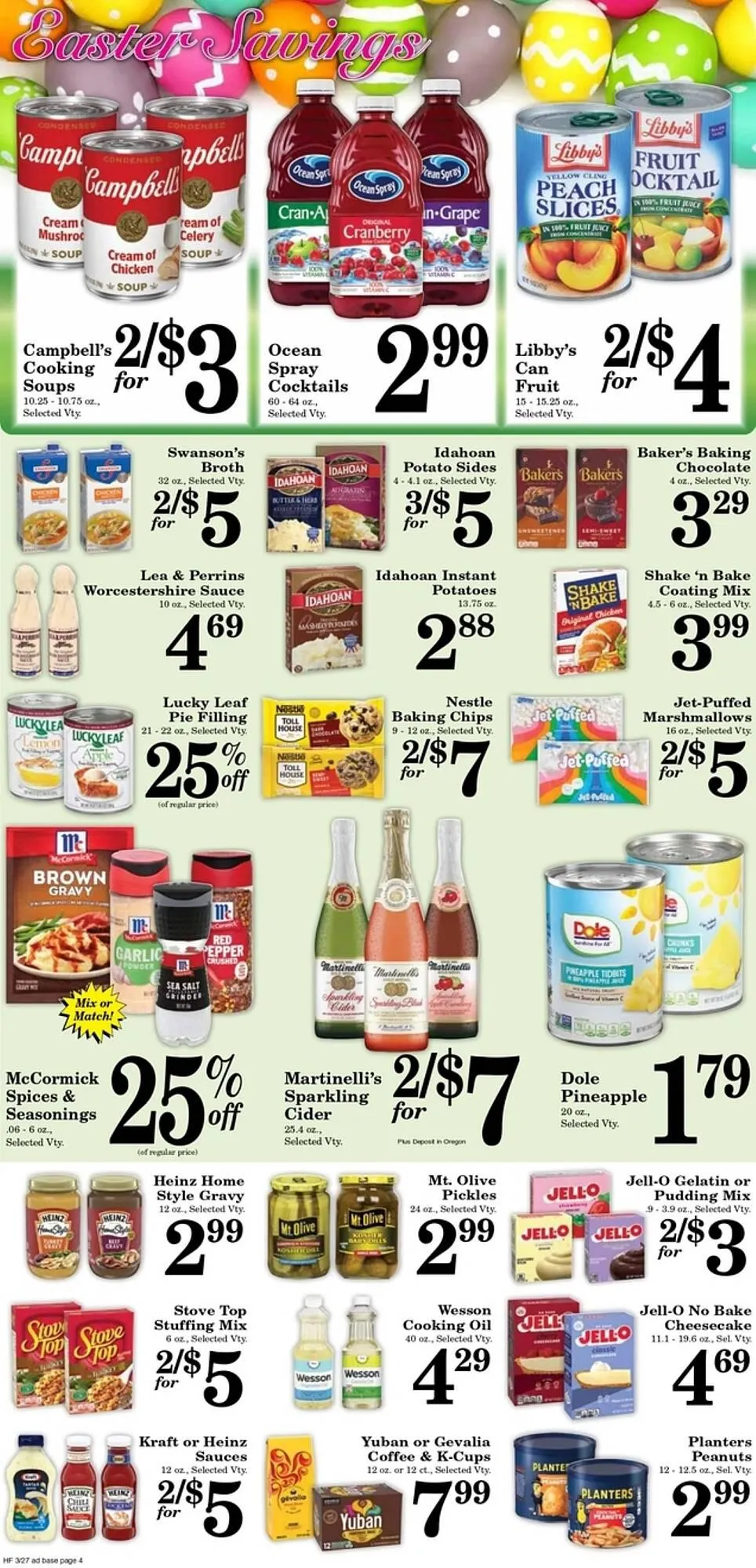 Weekly ad Harvest Foods ad from March 27 to April 2 2024 - Page 4