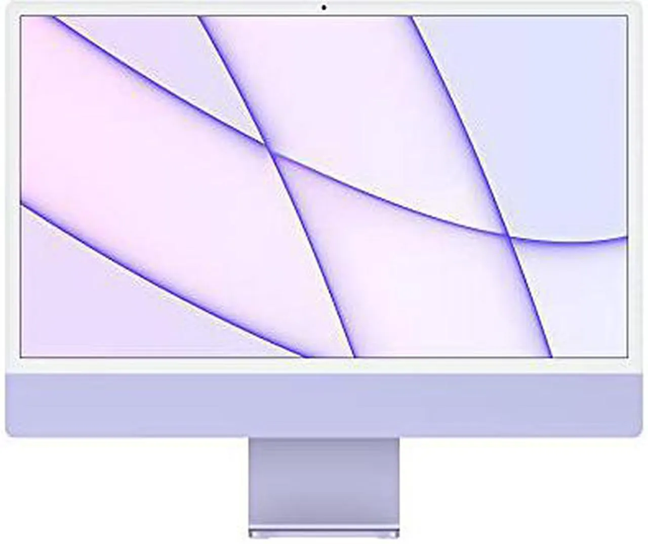 Apple iMac (24-inch, Apple M1 chip with 8-Core CPU and 8-Core GPU, 8GB RAM, 1TB) - Purple