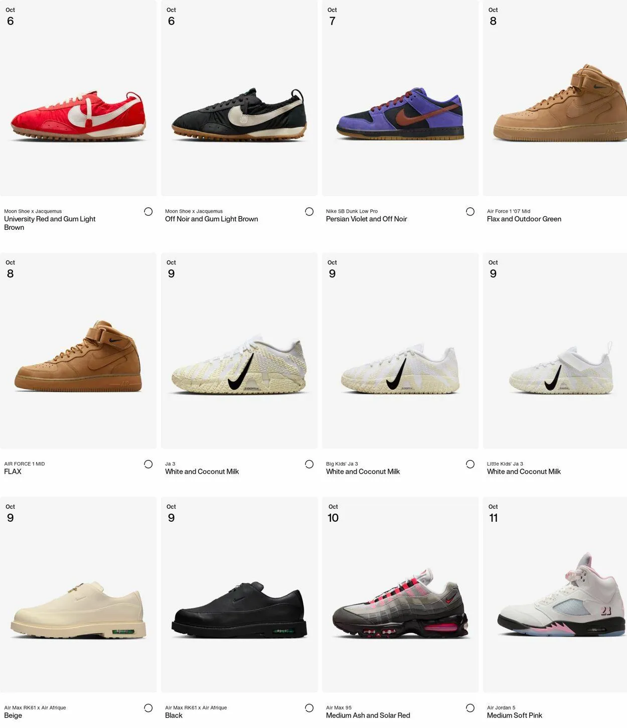 Weekly ad Nike from October 6 to October 15 2025 - Page 1
