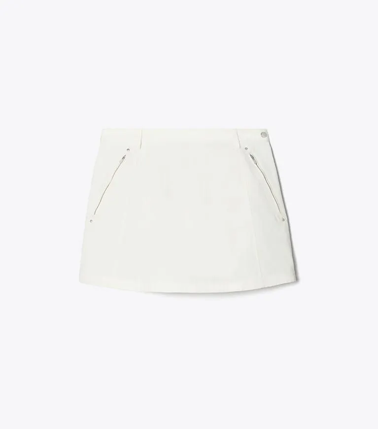NYLON TWILL SKIRT
